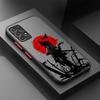 Японский Самурай Чехол для Телефона для Samsung Galaxy A35 A17 A52 A54 A53 A52S A72 A34 A36 A16 A15 A14 A23 A56 A55 A73 A33