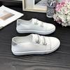 Shoes for Women Slip On Flat Whit Summer Woman Footwear Aesthetic Korean 39 Fashion 2025 High Quality Designer Luxury Original