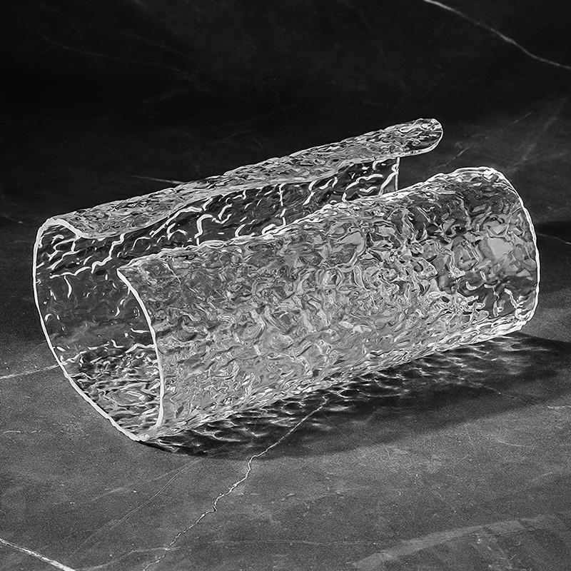 Коробка для салфеток Water Ripple, прозрачная пластиковая коробка для хранения салфеток, настольная коробка для салфеток для гостиной, домашняя бумага для вытирания рук, коробка для туалетной бумаги