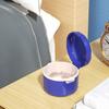 Кейс для хранения зубных протезов Двухслойный Полый Сливной Портативный Пылезащитный Пластиковый Контейнер Глубокая Очистка Пищевой Пластик Для Брекетов Контейнер Для Хранения Зубных Протезов