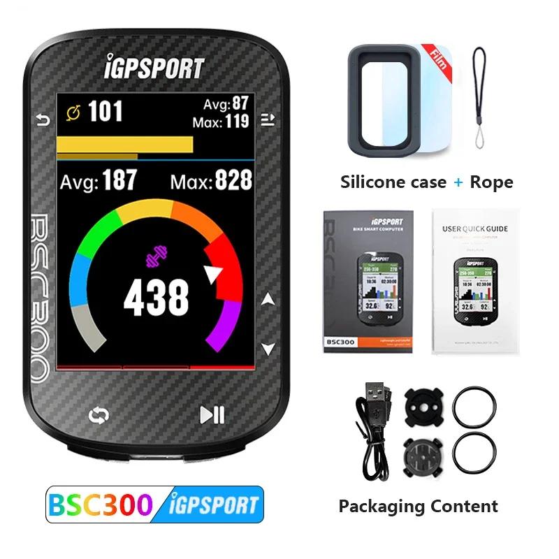 IGPSPORT Bsc300 GPS Велосипедный Компьютер Беспроводной Спидометр GPS Навигация ANT Датчик Каденса IPX7 Водонепроницаемый Велосипед