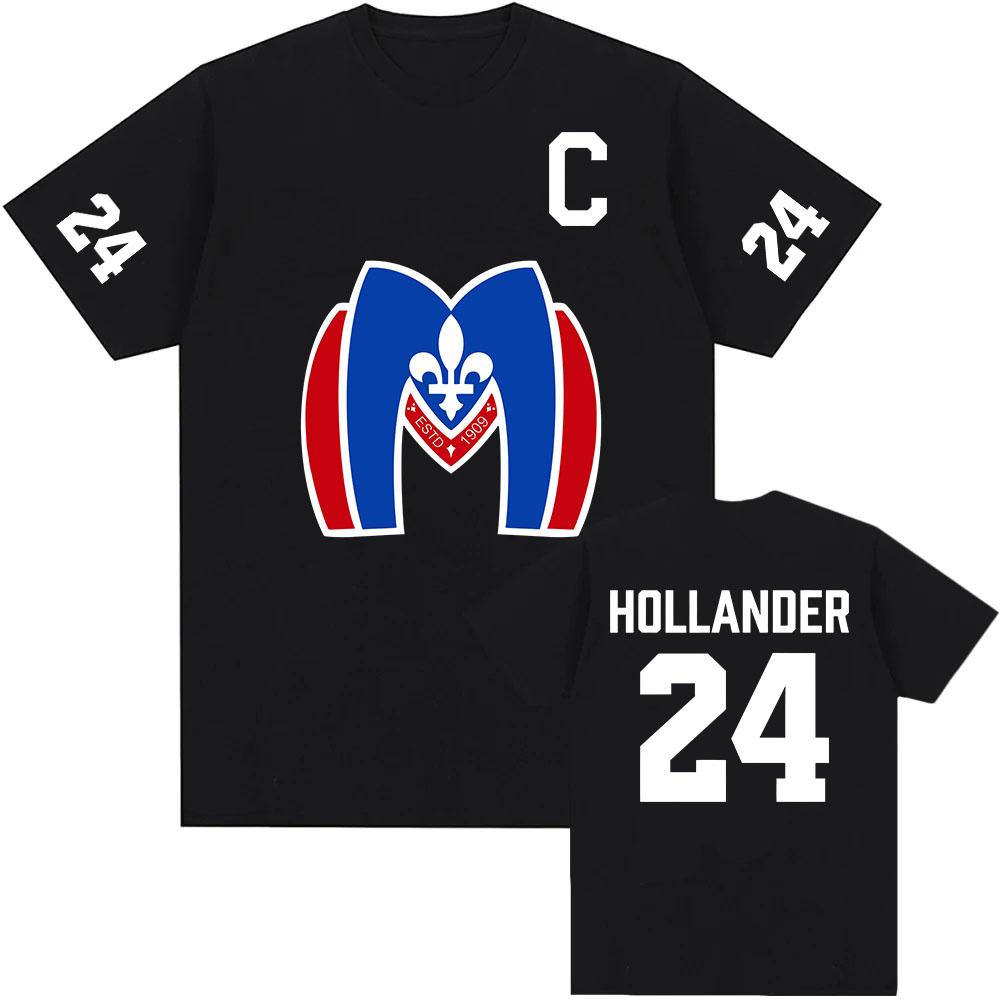 Илья Розанов 81 Футболка Boston Raiders Скотт Хантер 21 Рубашка New York Admirals Футболка 'Горячее Соперничество' Холландер 24 Топы Montreal Metros