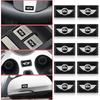 Для Bmw Mini 10 шт. Новые 3D-наклейки из эпоксидной смолы для стайлинга автомобиля, украшения для MINI Cooper R56, холодильника 323 R56 F56 50 60 53 F56 Количество