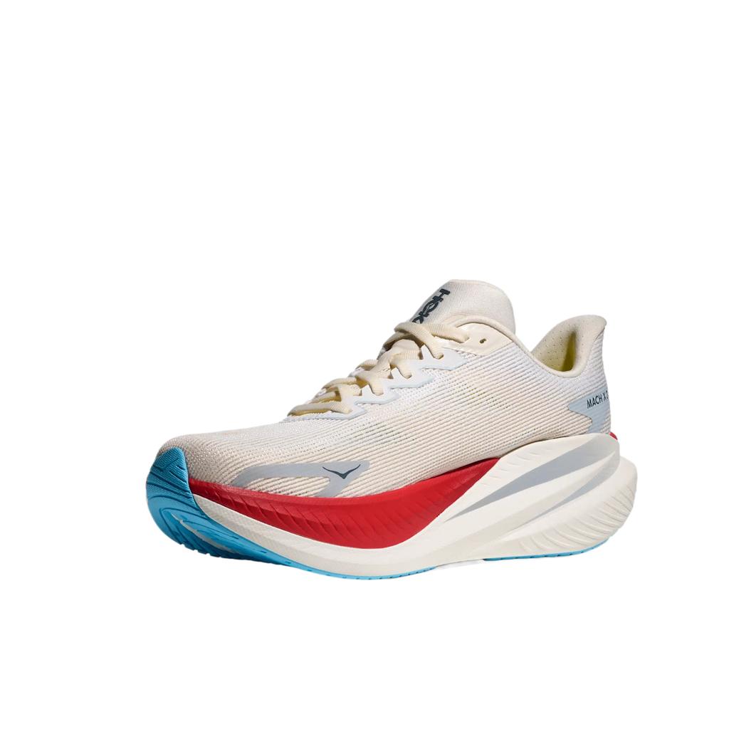 HOKA Mach X 3 White Alabster Men Sneakers Alabaster 1168720-WBS