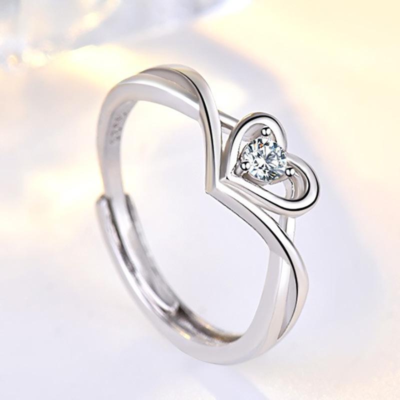 Модное кольцо в корейском стиле для женщин: Элегантный модный аксессуар для указательного пальца