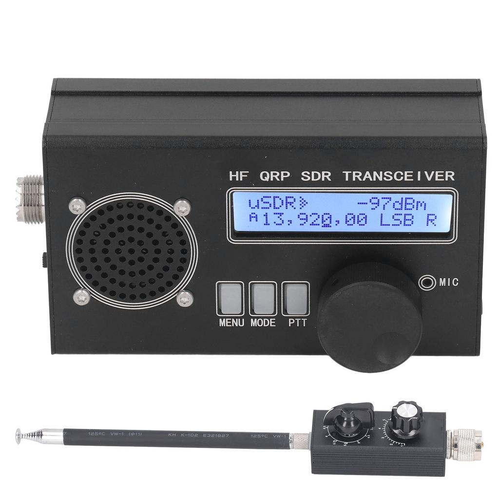 SDR коротковолновый радиоприемопередатчик USDR USDX Mini 8 Band SSB CW QRP трансивер 3,5 до 470 МГц 20 Вт