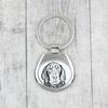 Black and Tan Coonhound I - Keychain with a Dog, Keychain with a Print, Personalized Pendant from the Art-Dog Brand