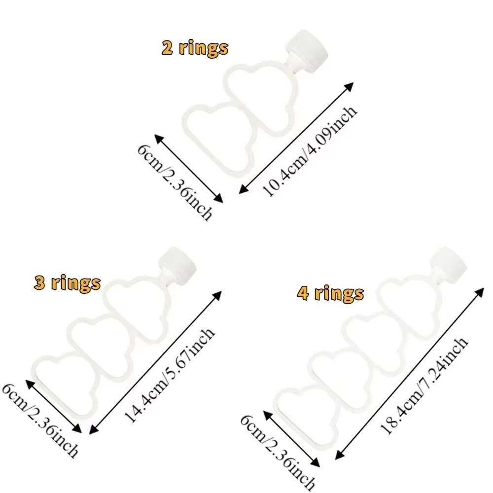 Exercise Hanging Reptile Climbing Ring Plastic 3-Ring Climber Pet Supplies Climbing Hoop Chain