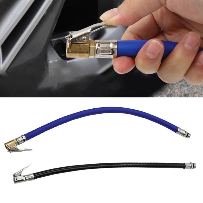 Для воздушных компрессоров Надувная трубка 14,56 дюйма Взрывозащищенная Черная Синяя Надувная трубка Шланг для накачивания автомобильных шин