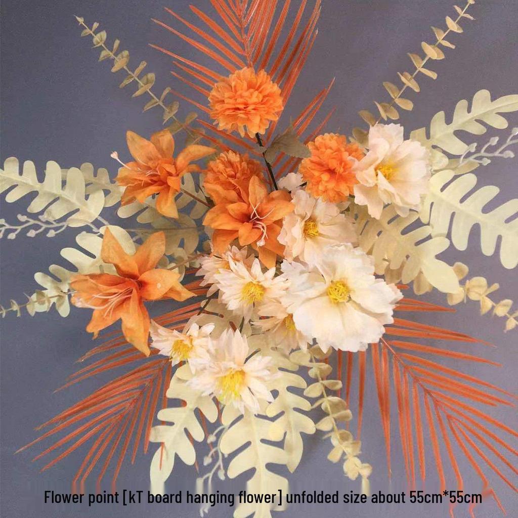 Большой набор для украшения свадебной дорожки и Т-сцены из шелковых цветов