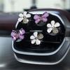 Air Freshener Butterfly Car-styling Car Perfume Natural Smell Air Conditioner Butterfly Diamond Aromatherapy Clip