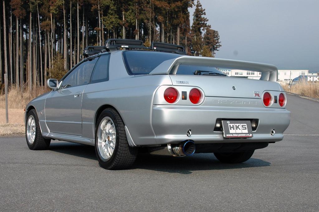 HKS Automotive Спортивный глушитель Super Turbo Muffler Nissan Skyline BNR32 Совместимый с техосмотром Детали системы впуска и выпуска GT-R 31029-AN001