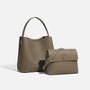 2025 Spring New Niche Handbag Fashionable Large Capacity Mother-and-Child Bag High-End Single-Shoulder Crossbody Bucket Bag