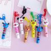 Party Favors Decor Children Toys Wooden Whistles Baby Shower Noice Maker Kids Birthday Gifts