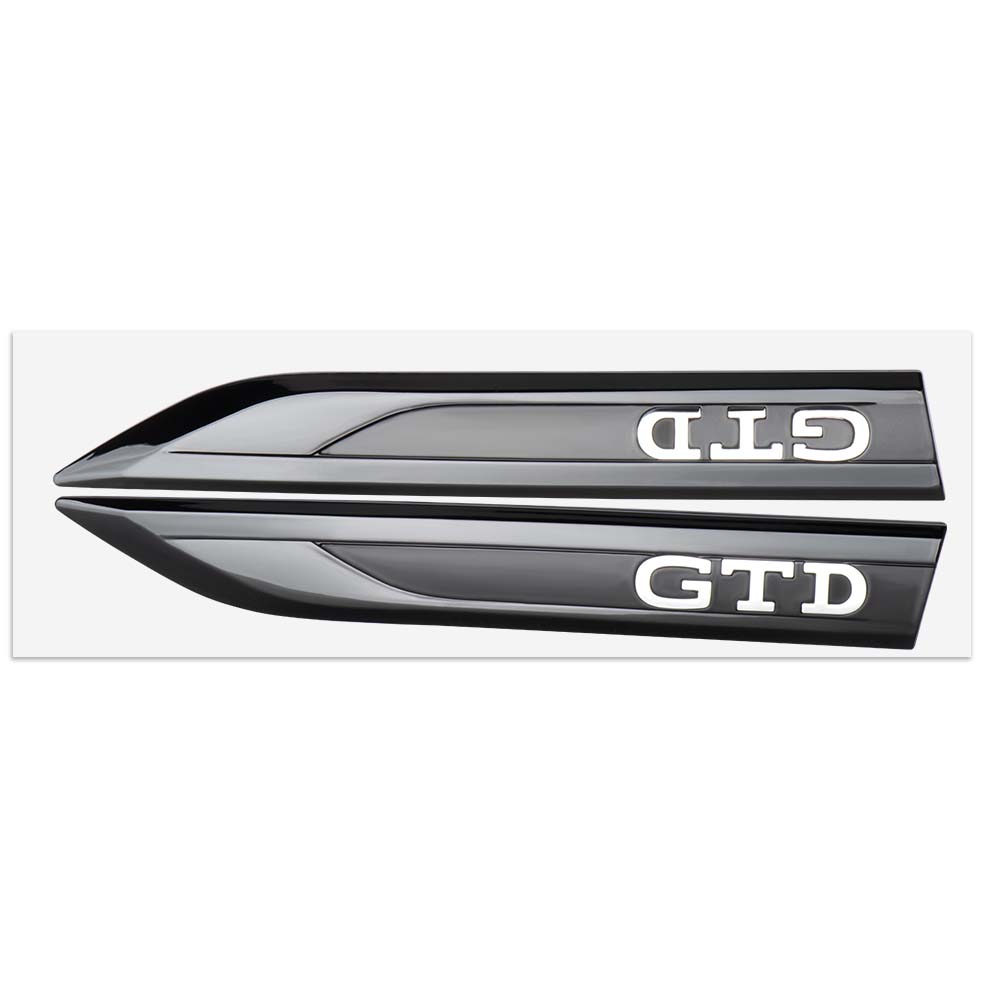 2 ШТ. НОВЫЕ Эмблемы-наклейки на крыло автомобиля из АБС-пластика для Polo GOLF Sagitar Jetta Bora Lavida Tiguan Passat Santana