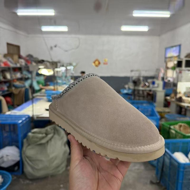 Новая полусумка и зимние сапоги женские меховые интегрированные хлопковые сапоги тапочки воловья кожа шерсть бархат нескользящие