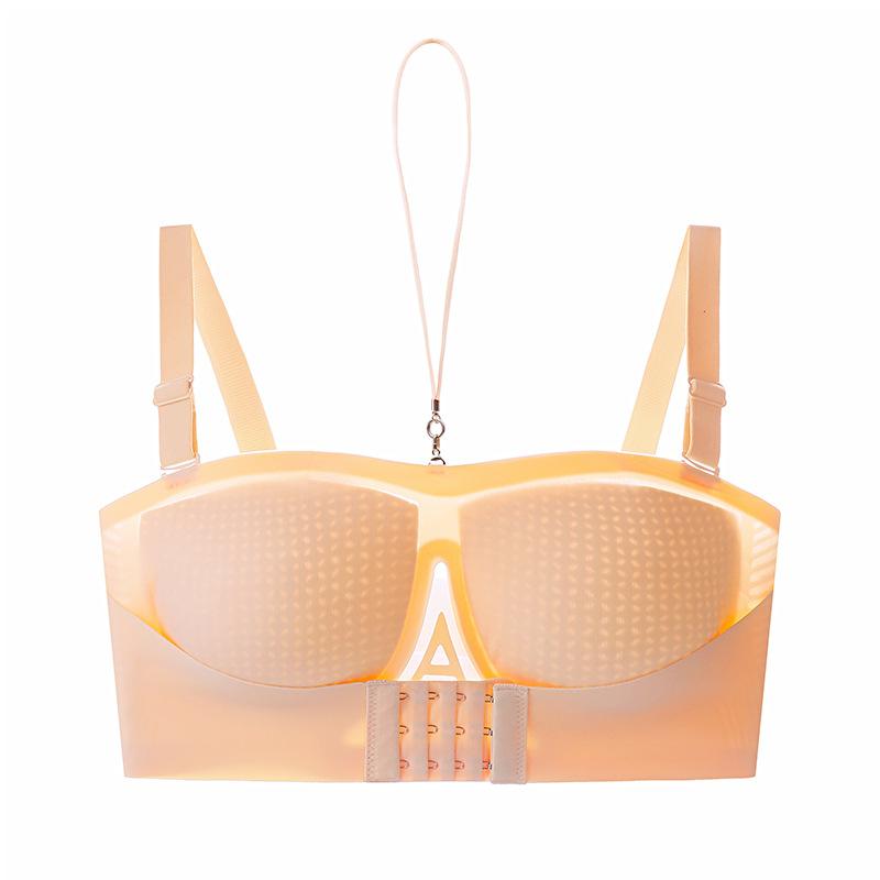 Sexy Strapless Bra Plus Size Underwear Seamless Front Closure Bralette Push Up Non-Slip Brassiere Multiway Female Lingerie M-6XL