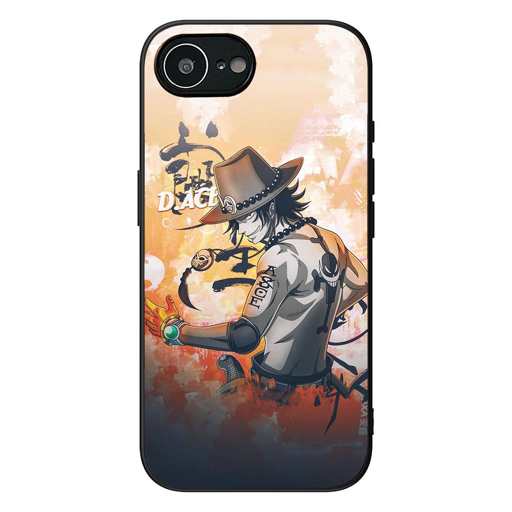 Чехол для телефона Luffy Zoro One Pieces Ace для Apple iPhone 17 16 11 Pro XS Max XR 6 7 8 Plus 16E SE 2020 Air 5 SE2