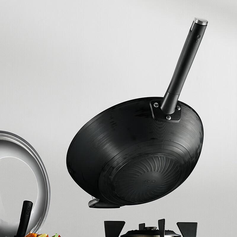 ASD Rust-Proof Cyclone Cast Iron Wok