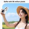 Ccd Digital Camera Travel 180°Flip Screen Selfie Camara 96Mp Autofocus 8X Zoom Entry-Level Kids Camara Portable Card Camera