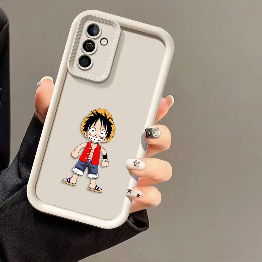 Anime One P-Piece Luffy Gear 5 Phone Case For Samsung A07 A50 A70 A03 A03S A04 A05 A05S A06 A11 A12 M34 M51 M54 NOTE 20 Cover