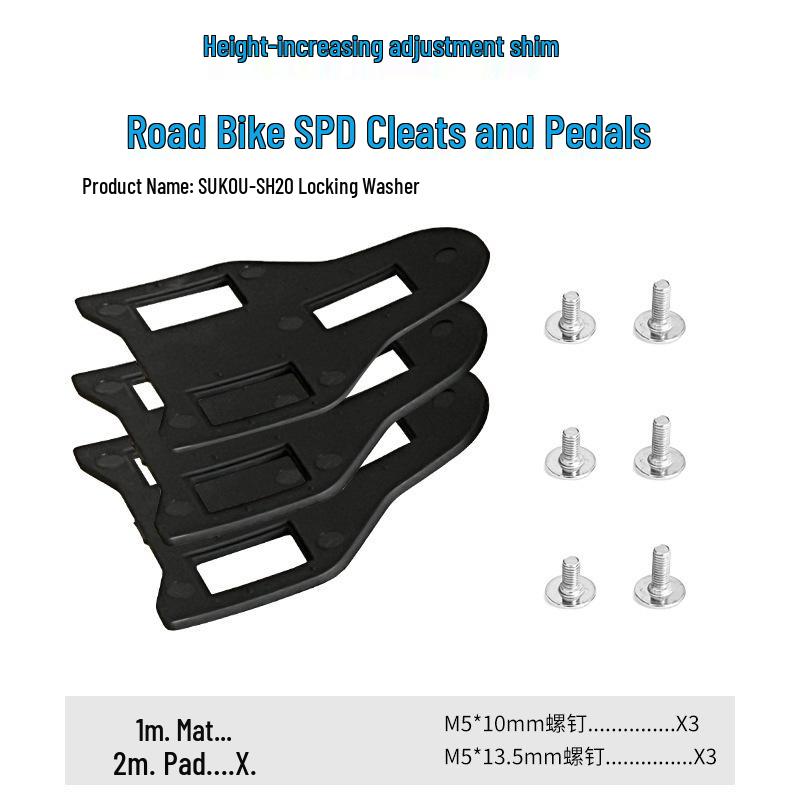 Shimano-Compatible SPD SH1011/12 Anti-Slip Cycling Pedal Cleats
