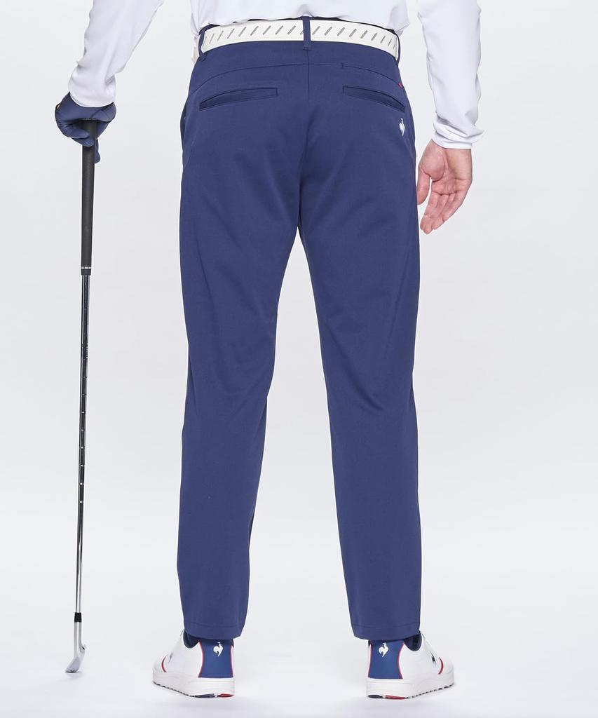 Штаны Coq Sportif Golf с защитой от пота и УФ-излучения на каждый день NV00 [Le Golf], длина 9/10, слаксы, влагоотводящие, высыхающие, эластичные, защита, использование, гольф, LG5SLP50M,