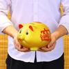 Pig Safe Money Boxes Lucky Children Hide Gift Big Size Saving Piggy Bank Euro Coin Toy Kawaii Family  Home Products