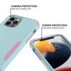 3-слойный чехол для iPhone 15, 14, 13, 12, 11 Pro Max Mini XR XS Max 8, 7 15Plus SE, 2020, роскошная броня, противоударные мягкие бамперы, твердый чехол