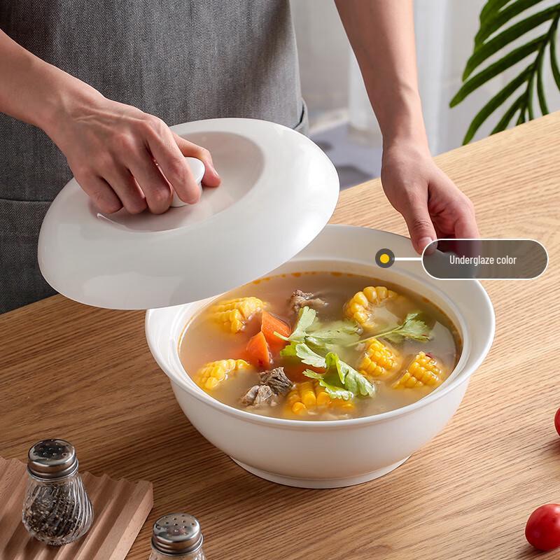 Китайская керамическая суповая миска