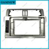 10.1 inch Car Frame Fascia Adapter Canbus Box Decoder Android Radio Dash Fitting Panel Kit For Toyota Prado 2013-2017