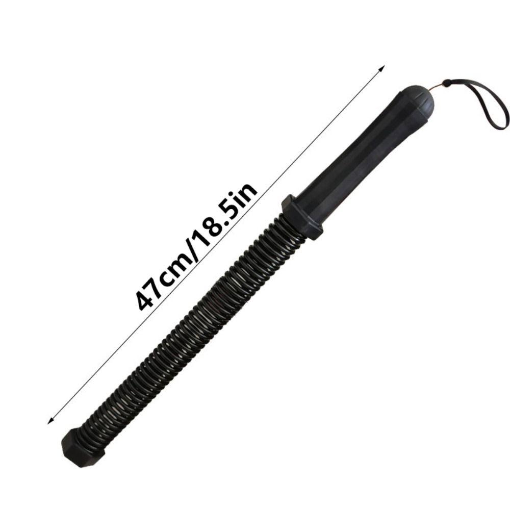 Ergonomic Grip Strength Training Bar Stainless Steel Spring Arm Expander Apartment Dwellers