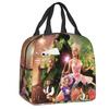 Custom Wickeds Musical Movie Insulated Lunch Bags for Camping Travel Waterproof Cooler Thermal Bento Box Women Kids
