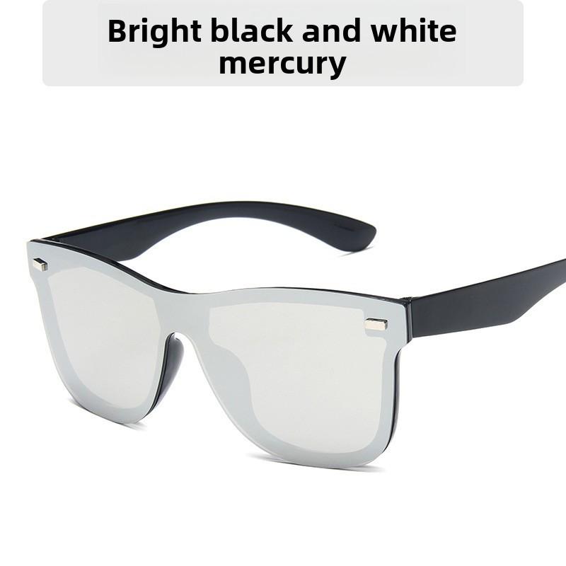 Mercury Silver Sunglasses For Women With Uv400 Protection Fashion Driver Eyewear
