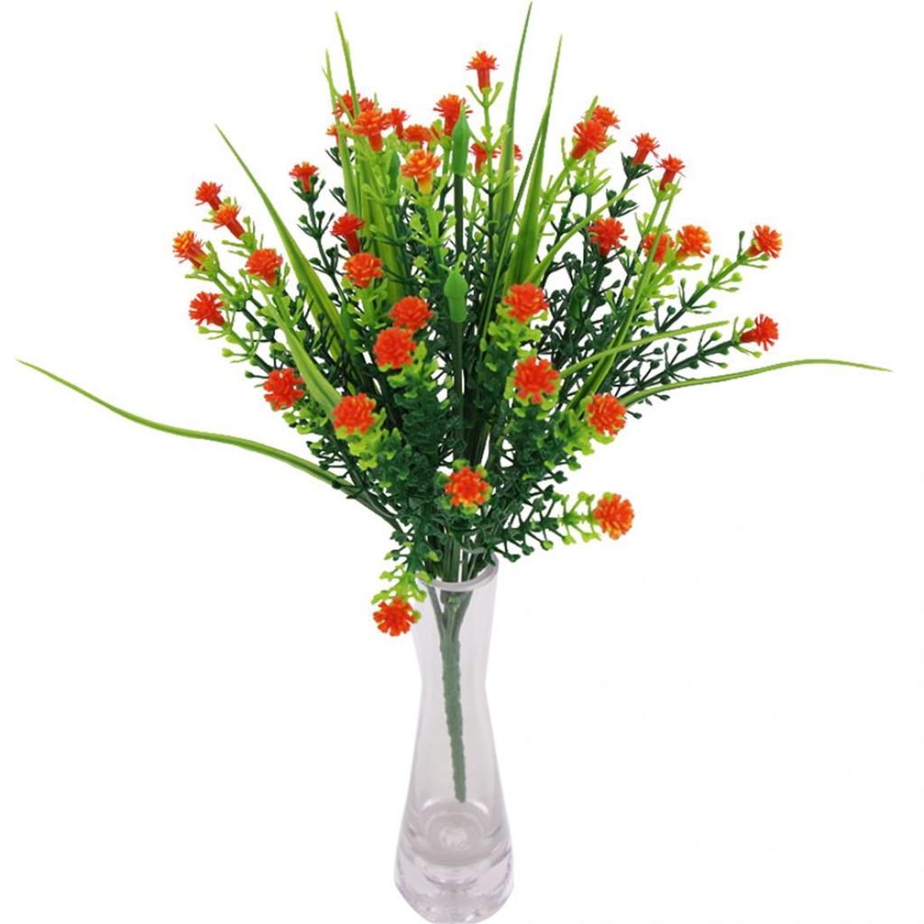 1 шт. прочные искусственные цветы Babysbreath водонепроницаемый искусственный завод магазин домашний декор