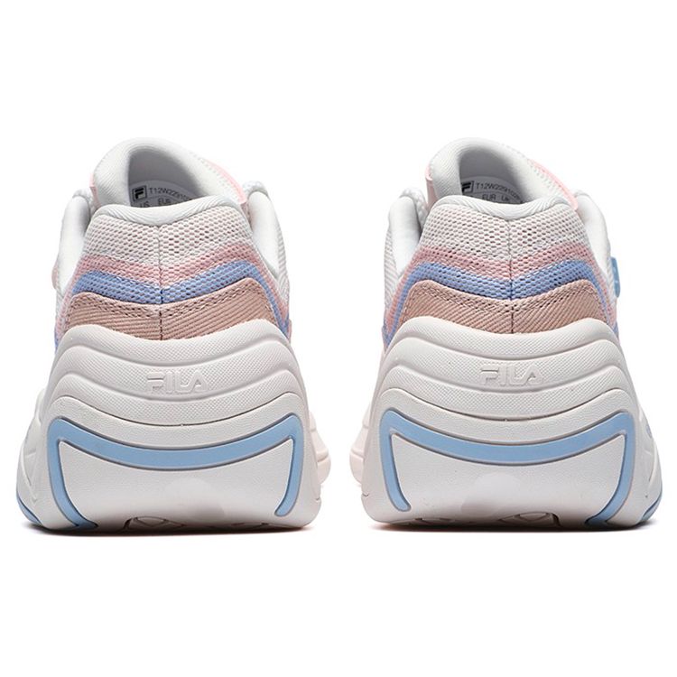 Fila Fusion Удобные Универсальные Низкие Ретро Баскетбольные Кроссовки Женские Кроссовки Синий Коричневый T12W229102FWM