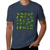 Yoga Frogs Poster With Text Tshirt Stylish Print Short Sleeve Tee Tshirt