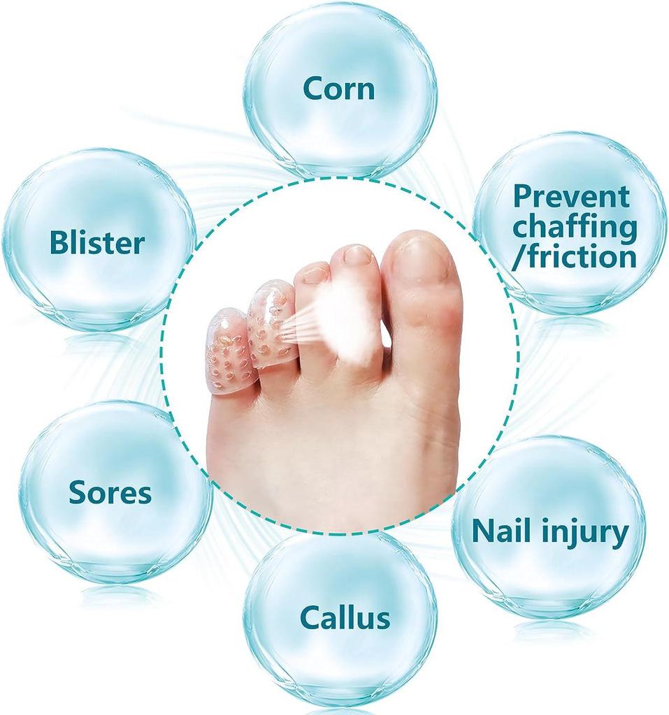 Увлажняющие противоизносные накладки на пальцы ног SEBS для туфель на высоком каблуке