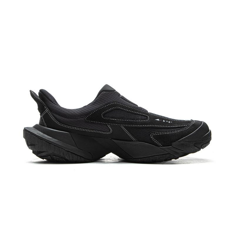 Li Ning CF Trail Hiking Sports Comfortable Shock Absorption Rebound Low Top Outdoor Functional Shoes Unisex Shoes Black AHCV073-5