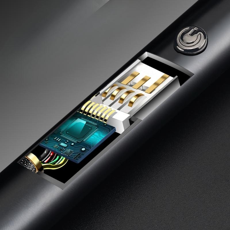 JL871 Газовая плита Огонь Природный газ Импульсный зажигатель USB Портативный дуговой импульсный зажигатель Двойная безопасность Множество цветов