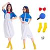 Iinoo Halloween Donald Duck Sailor Costume for Adults, Women's, Unisex, Plus Sizes Available [6-Piece Set] (M)