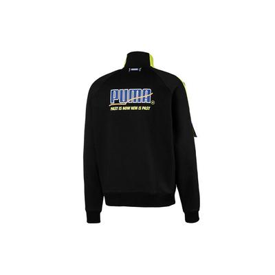 Puma X Ader Error Logo Print-Fleece-Fleece-Flying Sports Jacket Men Jackets Black 595533-01