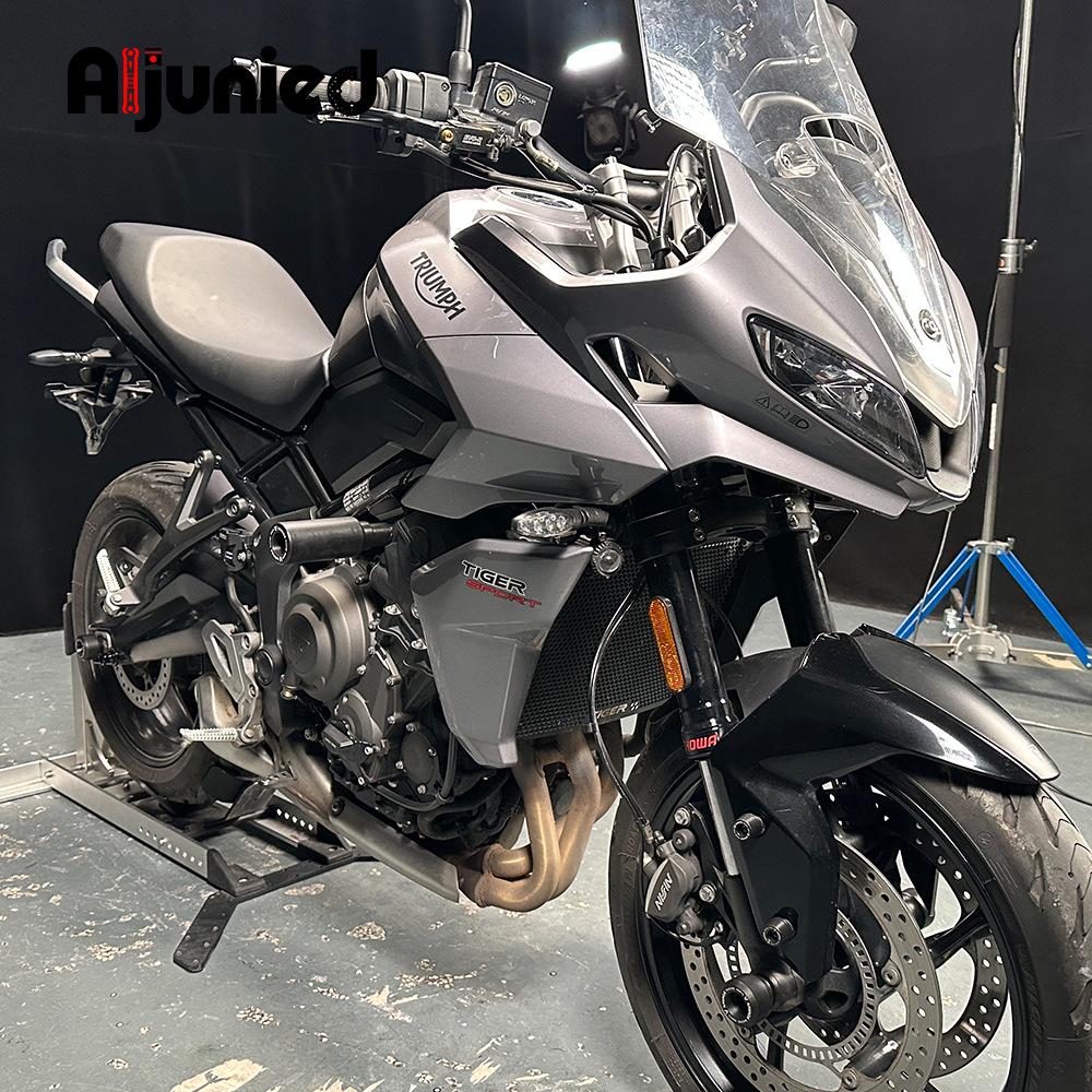 Triumph Tiger Sport 660 и Trident 660 Защитные стержни переднего/заднего колеса от падения