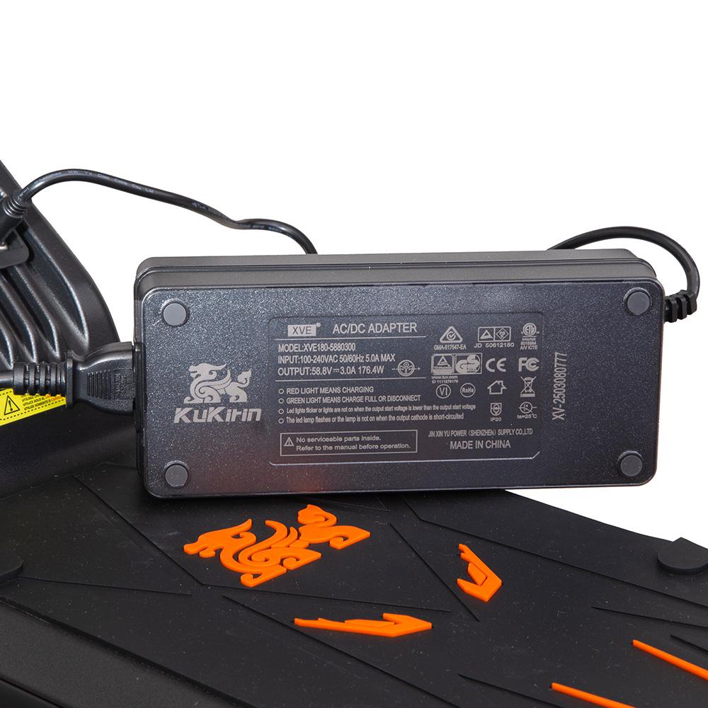 Электросамокат для взрослых Kukirin G2 Master 1000Втx2 Двухмоторный Электросамокат Складной Максимальная скорость 60 км/ч 52В 20.8Ач Запас хода 70 км Нагрузка 120 кг Черный