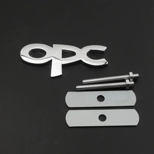 ABAC1 3D Metal Logo OPC Line Emblem Astra Zafira Antara Combo Corsa Meriva Insignia R Aglia Mokka X Accessories