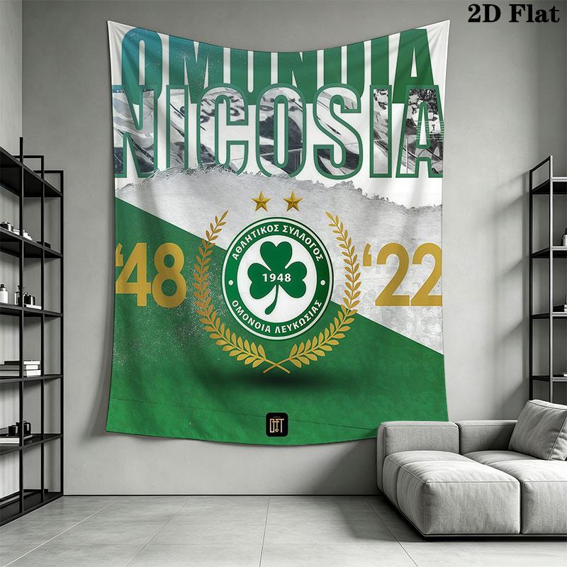 Omonia Wall Hanging Printed Fabric Blanket Decorative Tapestries for Bedroom Living Room Home Decor