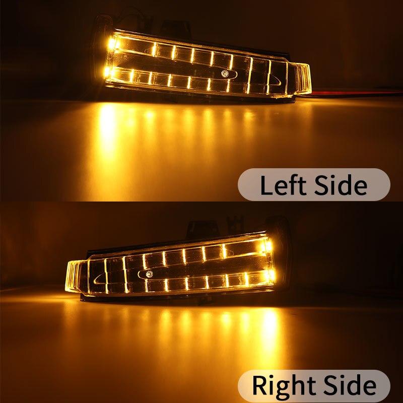 Светодиодный мигающий светильник левый/правый автомобильный индикатор зеркала заднего вида указатель поворота для Benz W221 W212 W204 2129067401 2129067501