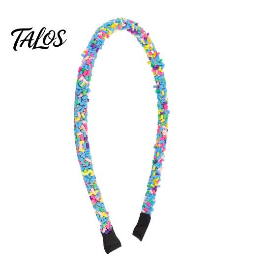 Velvet Lined Headband Thin Headbands for Girls Sparkly Sequin Hairbands Non-slip Bright For Cute Glitter Hair Accessories Children Toddlers