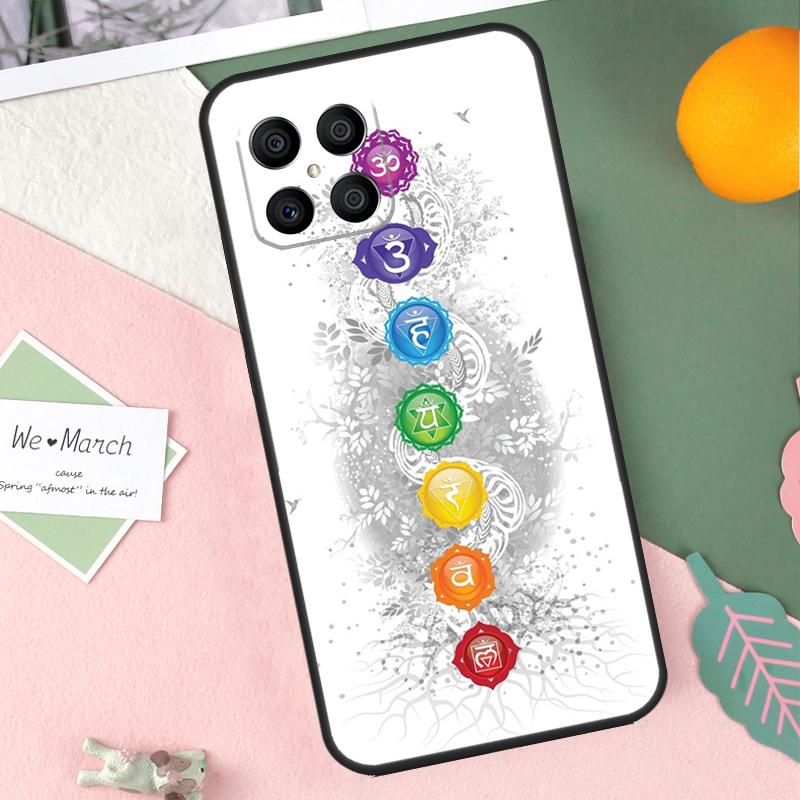 Mandala Chakra Insist Yoga Case For Honor X9b X8b X9a X8a X8 X9 X9c 50 70 90 Lite Honor 200 Pro Magic 7 5 6 Lite Cover
