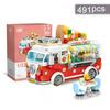 TOYLINX Street & City View Model Building Blocks - ABS Children's Construction Toys, Mini Creative Home Decor Ornaments